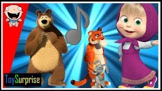 masha and the bear english New episode to learn musical patterns Full HD [upl. by Ettennil297]