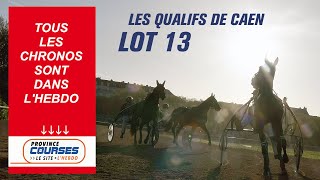 Qualifications Lot 13  Caen 17 11 2023 [upl. by Demetre94]