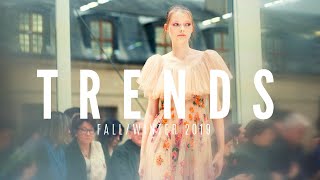 TOP 10 FALLWINTER TRENDS 20192020 [upl. by Akinnor]