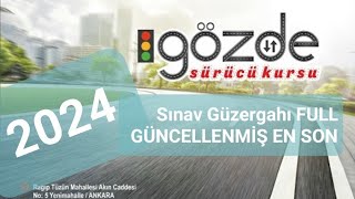 BATIKENT ÇAKIRLAR 2024  Değişmiş hali ile Direksiyon Sınav güzergahı FULL [upl. by Amoreta]