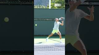 Holger Rune Forehand slowmotion shorts slowmotion [upl. by Eemaj]