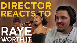 MUSIC VIDEO DIRECTOR reacts to WORTH IT Live Performance by RAYE [upl. by Wilmer]