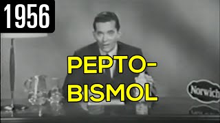 PeptoBismol Commercial 1956 [upl. by Rothberg232]