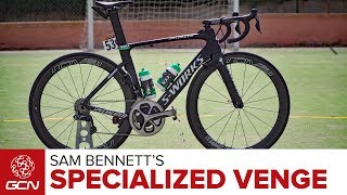 Sam Bennetts Specialized SWorks Venge Vias [upl. by Notsud]