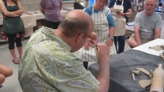 John Gill Ceramics Workshop for Hawaii Craftsmen 2016 Video 6 [upl. by Hibbert]