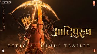 Adipurush Official Trailer Hindi  Prabhas  Saif Ali Khan  Kriti Sanon  Om Raut  Bhushan Kumar [upl. by Meingoldas134]