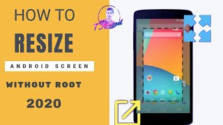 How To Resize Android Screen Without Root In The Case You Have Broken It  The Android BEAST [upl. by Xylina343]