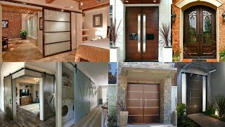 80 Ideas de PUERTAS MODERNAS para interiores y exteriores de casas [upl. by Etteb210]