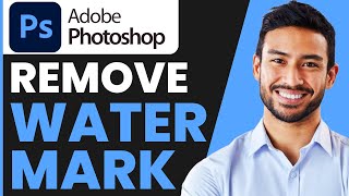 How To REMOVE Watermark From Photo In Photoshop Quick amp Easy [upl. by Reitrac]