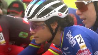 ELITE WOMEN  SUPERPRESTIGE MERKSPLAS  AARDBEIENCROSS CYCLOCROSS [upl. by Ruford]