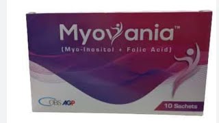 Myovania Sachet Uses  MyoInositol  folic acid [upl. by Kcira63]