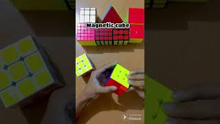 Normal cube VS Magnetic cube [upl. by Aikahc]