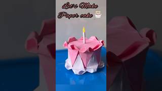 I Made a Realistic Paper Cake [upl. by Nisse489]