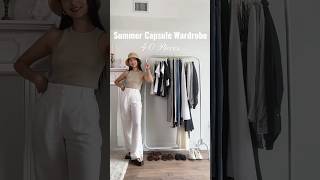 Summer Capsule Wardrobe 2023 capsulewardrobe [upl. by Dayle]