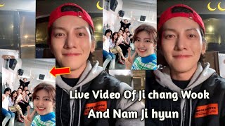 Love finally Wins Ji Chang Wook and Nam Ji hyun Live Video Went Viral Fans In Shocked [upl. by Ahsienaj]