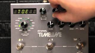 How to Control Delay Time with an Expression Pedal  Strymon TimeLine [upl. by Einon]