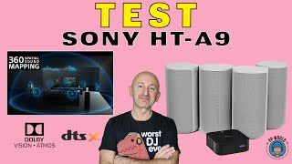 TEST  Sony HTA9 Home Cinema 360 SPATIAL Sound Mapping Dolby Atmos  DTSX [upl. by Fe846]