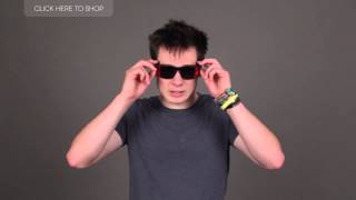 Oakley OO9102 HOLBROOK Ruby Iridium Sunglasses  Sunglasses Review  VisionDirectAU [upl. by Anauqes]