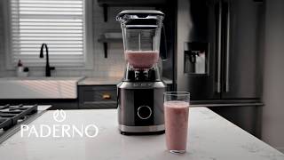 The PADERNO High Speed Blender [upl. by Ynohtna858]