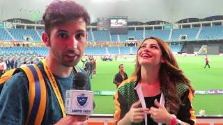 Neelum munir Psl 2018 interview and speaking pashto [upl. by Lika]