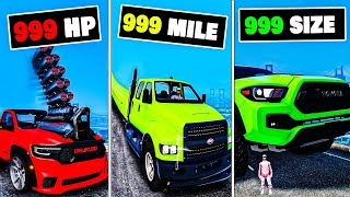 Upgrading Smallest to BIGGEST Flying Bike in GTA 5 [upl. by Terrie]