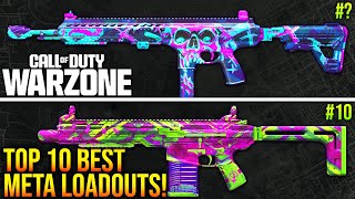 WARZONE New TOP 10 BEST META LOADOUTS Ranked WARZONE Best Weapons [upl. by Miles]