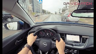 Opel Grandland X  fully specced 20 blueHDI  4K POV Test city Drive [upl. by Lrae381]