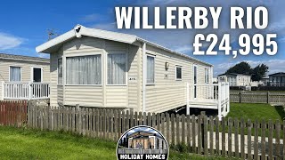 Static Caravan For Sale  Willerby Rio 35x12 2 Bedroom  Brean Somerset [upl. by Ajiram]