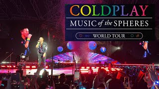 Coldplay  The Scientist  Music of the Spheres World Tour  Singapore [upl. by Rednas348]