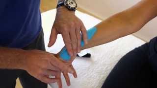 How to apply Kinesiology taping  Tendinitis of Wrist and forearm [upl. by Feigin]