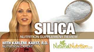 Benefits of Silica Supplements  Professional Supplement Review  National Nutrition Canada [upl. by Neitsirhc]