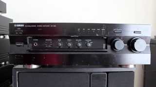 YAMAHA STEREO AMPLIFIER AX396 [upl. by Jenn]