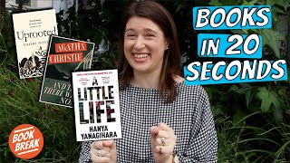 A Little Life in 20 seconds  BookBreak [upl. by Swerdna249]