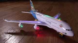 Battery Operated Airbus A380 Toy [upl. by Cissej]