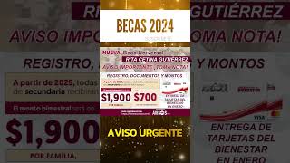 📌💰De esta manera se hará el registro a la Beca Universal Rita Cetina Gutiérrez Nivel Básico [upl. by Christina658]