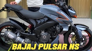 2023 New pulsar ns 160 modified [upl. by Farand]