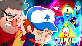 GRAVITY FALLS REACT TO BILL CIPHER  Past  The Book Of Bill  Post Weirdmageddon  Reaction [upl. by Aneele]