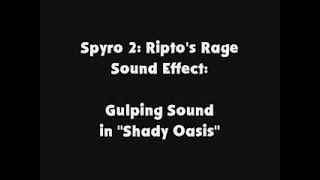 Spyro 2 SFX Gulping Sound in Shady Oasis [upl. by Assirram]