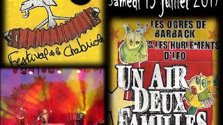 Les Ogres de Barback amp Les Hurlements DLéo Un Air de Famille La Chabriole15072017 [upl. by Uriiah]