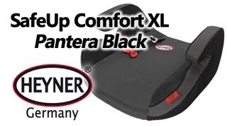 HEYNER SafeUp Comfort XL Pantera Black — бустер — видео обзор 130comua [upl. by Inotna]