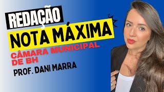 Como fazer uma redação para o concurso da Câmara Municipal de BH [upl. by Namso]