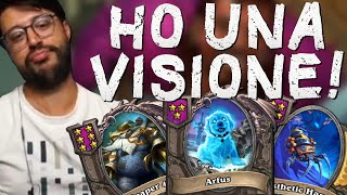 HO UNA VISIONE  Hearthstone Battlegrounds Ita [upl. by Cissy512]