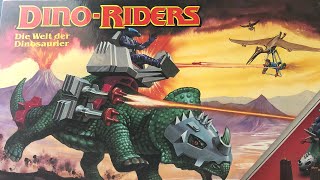 Dino Riders Monoclonius with Mako Review [upl. by Walkling]