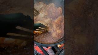 THE BEST CAMPFIRE MEAL EVER QUICK amp EZ🔥 CAMPFIRE cooking [upl. by Pish710]