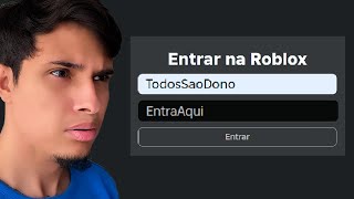 Todos tem Acesso a Essa Conta no Roblox [upl. by Nodearb]