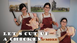 How To Cut a Whole Chicken  Made Simple At Home  8  Way a Chicken [upl. by Knowlton]