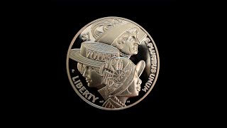 Womens Suffrage Silver Dollar Obverse Design [upl. by Yniar755]