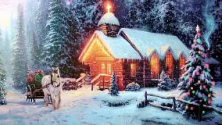 26 Popular Traditional Christmas Carols w Festive Art by Thomas Kinkade [upl. by Eceinwahs]