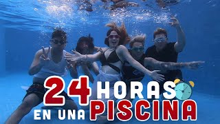 PASAMOS 24 HORAS EN LA PISCINA 😱 💦 Kimberly Loaiza [upl. by Cressler]