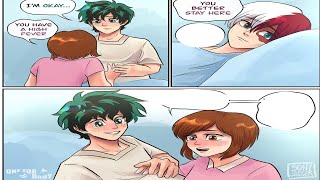 Deku Gets Pregnant From Todoroki And Gives Birth To His Child [upl. by Seuqirdor]